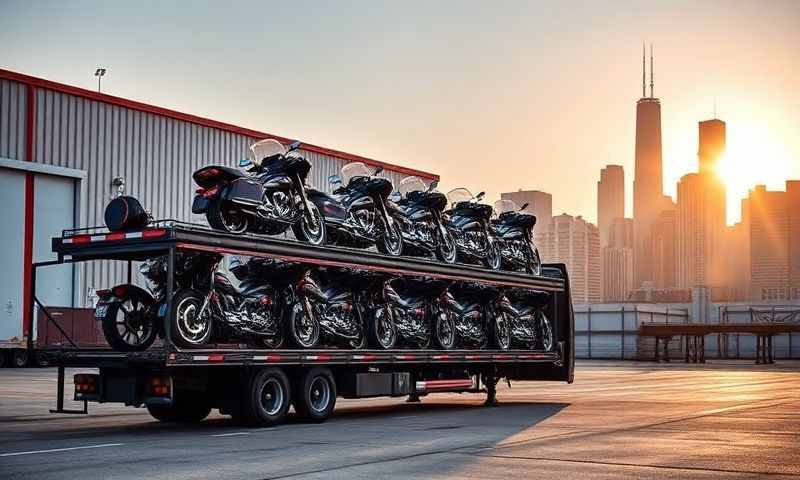 Motorcycle Shipping in Chicago, Illinois