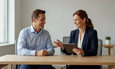 Customer discussing car shipping options in Elgin, Illinois, United States