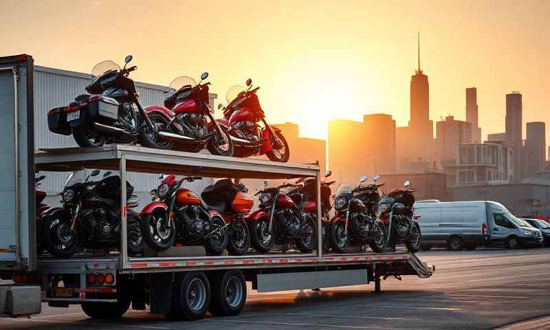 Elgin, Illinois motorcycle shipping transporter