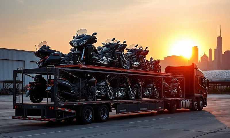 Motorcycle Shipping in Evanston, Illinois