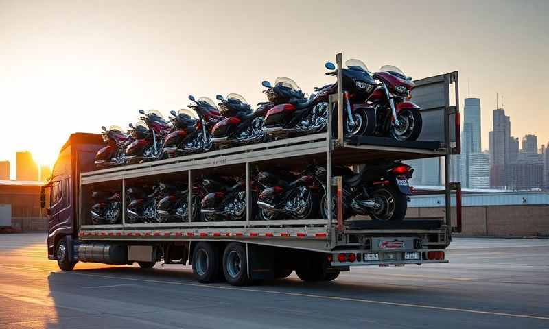 Oak Park, Illinois motorcycle shipping transporter