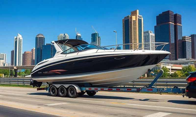 Orland Park, Illinois boat transporter