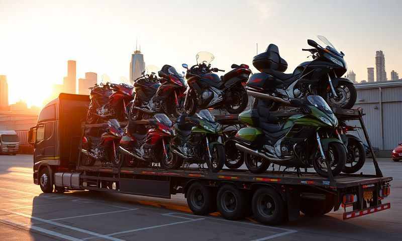 Motorcycle Shipping in Peoria, Illinois