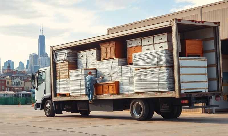 Rockford, Illinois furniture shipping transporter