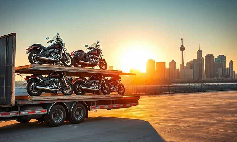 Round Lake Beach, Illinois motorcycle shipping transporter