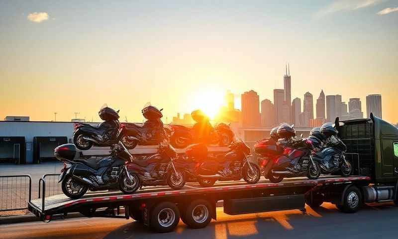 Motorcycle Shipping in Anderson, Indiana