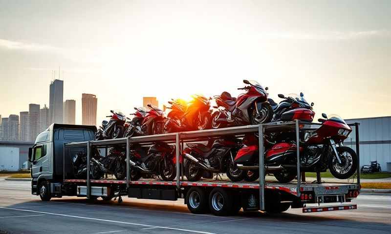 Carmel, Indiana motorcycle shipping transporter