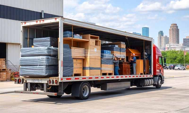 Evansville, Indiana furniture shipping transporter