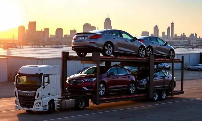 Evansville, Indiana car shipping transporter