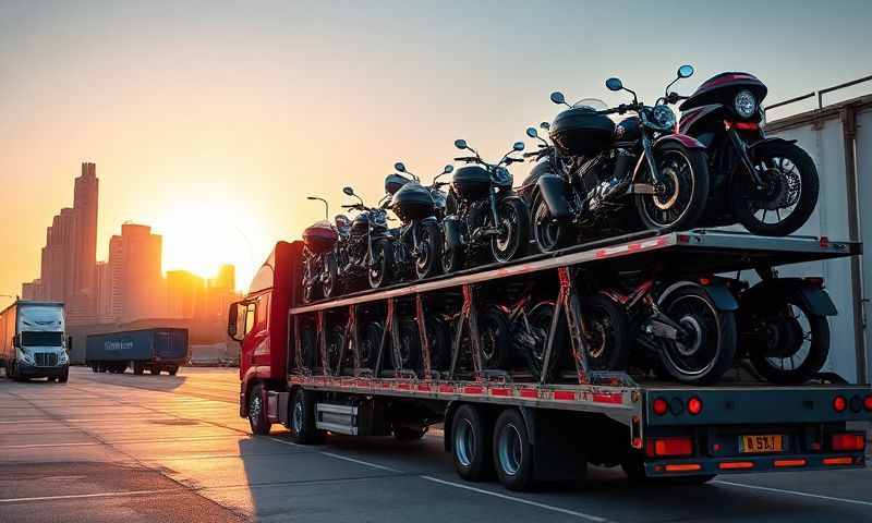 Motorcycle Shipping in Evansville, Indiana