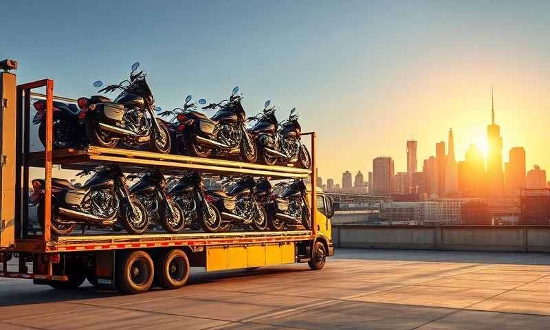 Fishers, Indiana motorcycle shipping transporter