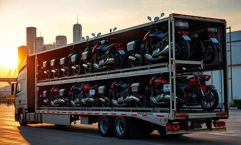 Greenwood, Indiana motorcycle shipping transporter