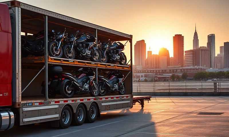 Indianapolis, Indiana motorcycle shipping transporter