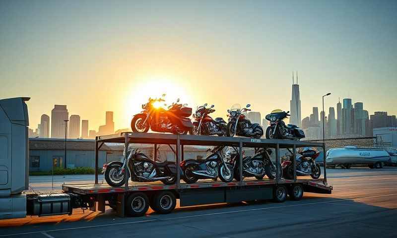 Lafayette, Indiana motorcycle shipping transporter