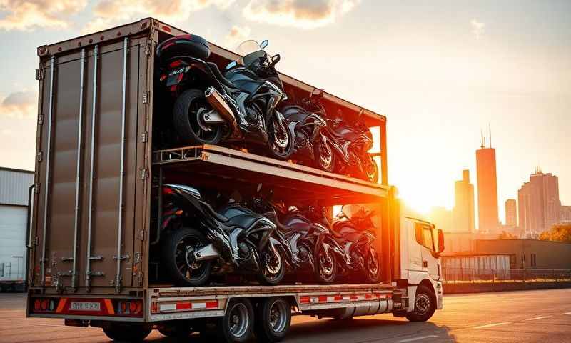 Merrillville, Indiana motorcycle shipping transporter