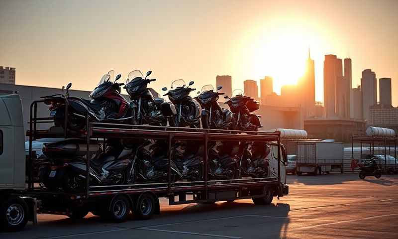 Motorcycle Shipping in Muncie, Indiana