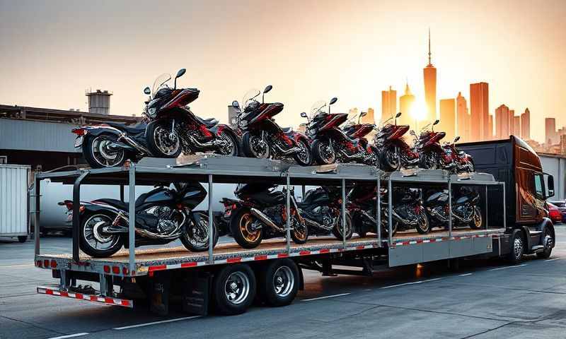 Portage, Indiana motorcycle shipping transporter