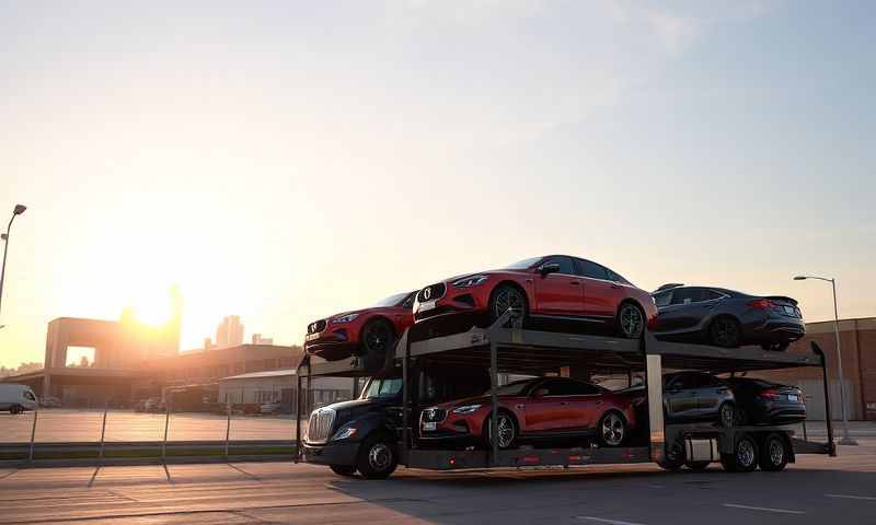 South Bend, Indiana car shipping transporter