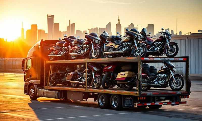 South Bend, Indiana motorcycle shipping transporter