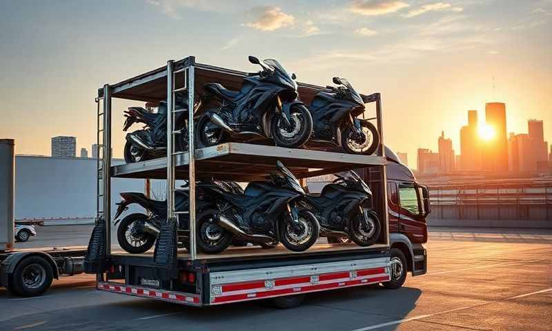 Westfield, Indiana motorcycle shipping transporter