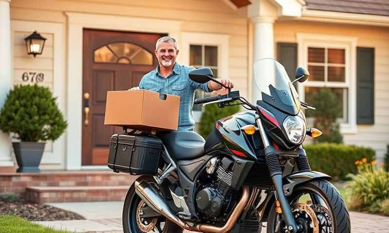 Westfield, Indiana motorcycle transporter