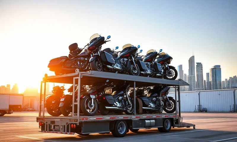 Iowa motorcycle shipping transporter