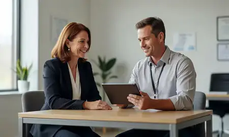 Customer discussing car shipping options in Altoona, Iowa, United States