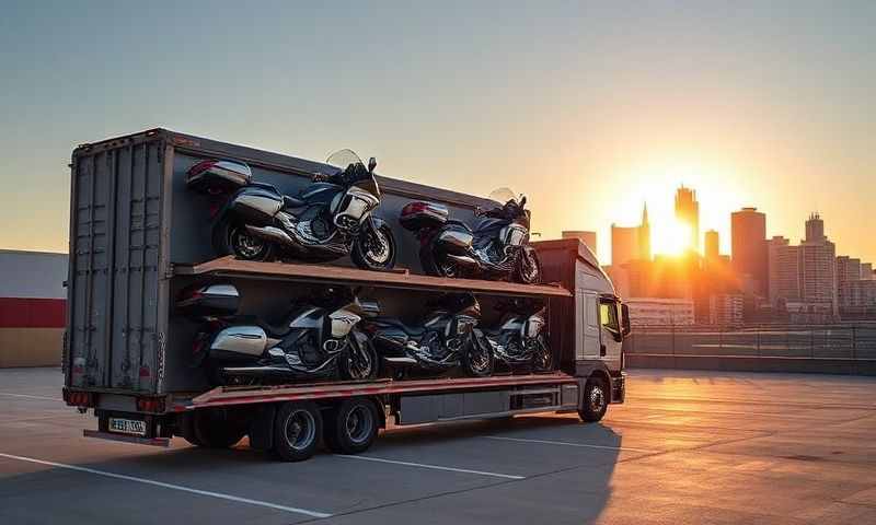 Bettendorf, Iowa motorcycle shipping transporter