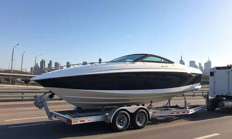 Burlington, Iowa boat transporter