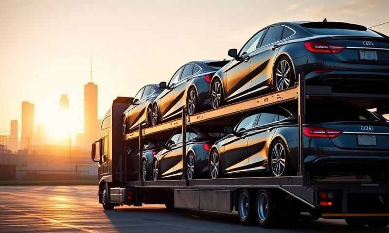 Clinton, Iowa car shipping transporter