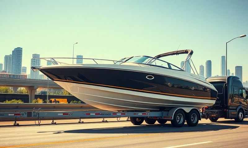 Clive, Iowa boat transporter