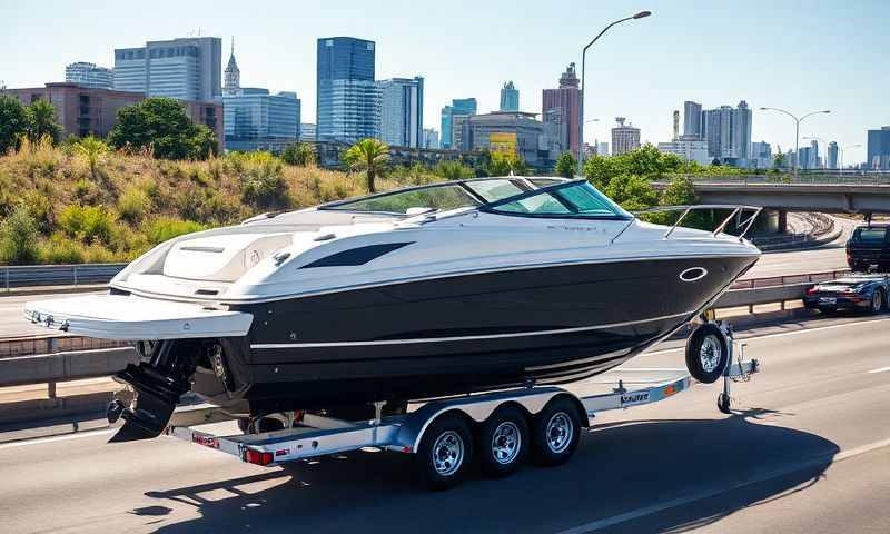 Coralville, Iowa boat transporter