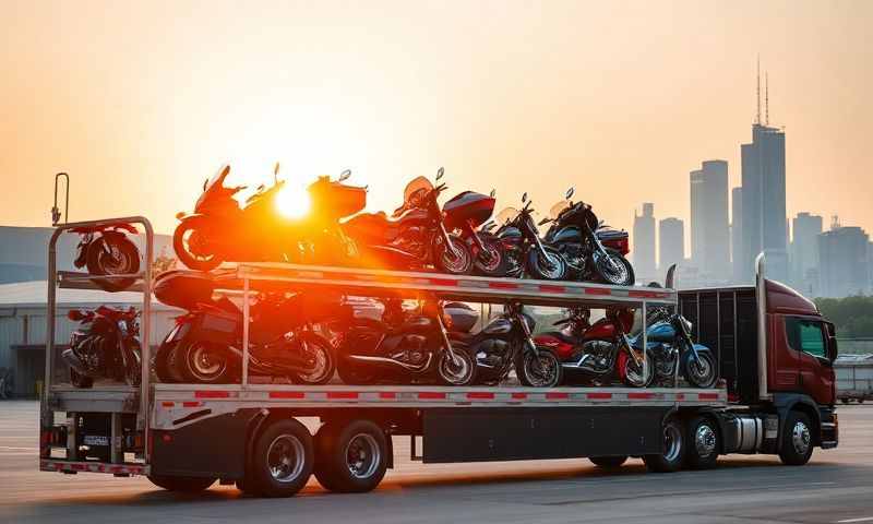 Motorcycle Shipping in Coralville, Iowa