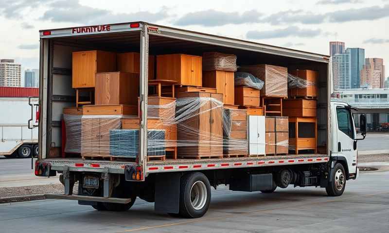 Council Bluffs, Iowa furniture shipping transporter