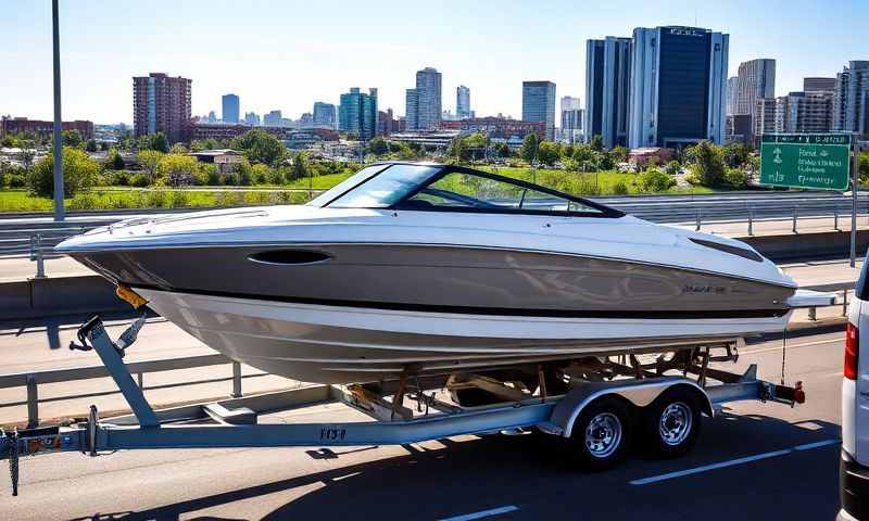 Council Bluffs, Iowa boat transporter