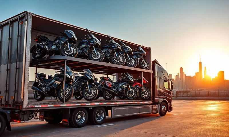 Motorcycle Shipping in Davenport, Iowa