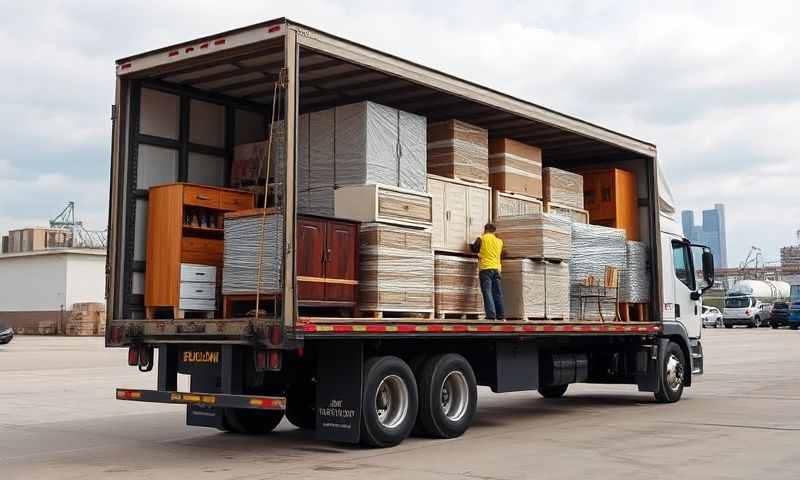 Dubuque, Iowa furniture shipping transporter