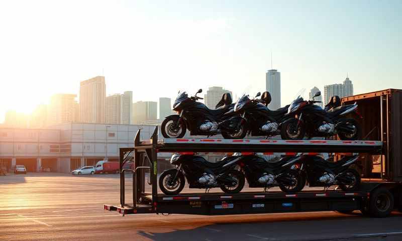 Dubuque, Iowa motorcycle shipping transporter