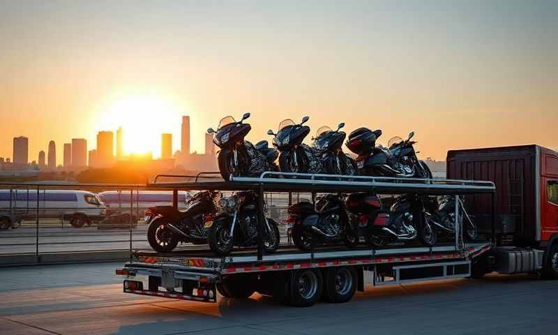 Fort Dodge, Iowa motorcycle shipping transporter