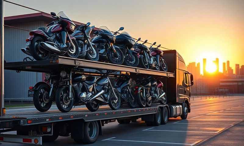 Indianola, Iowa motorcycle shipping transporter