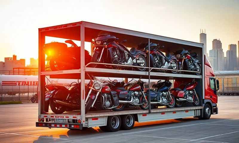 Motorcycle Shipping in Johnston, Iowa