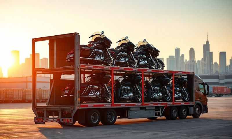 Marion, Iowa motorcycle shipping transporter