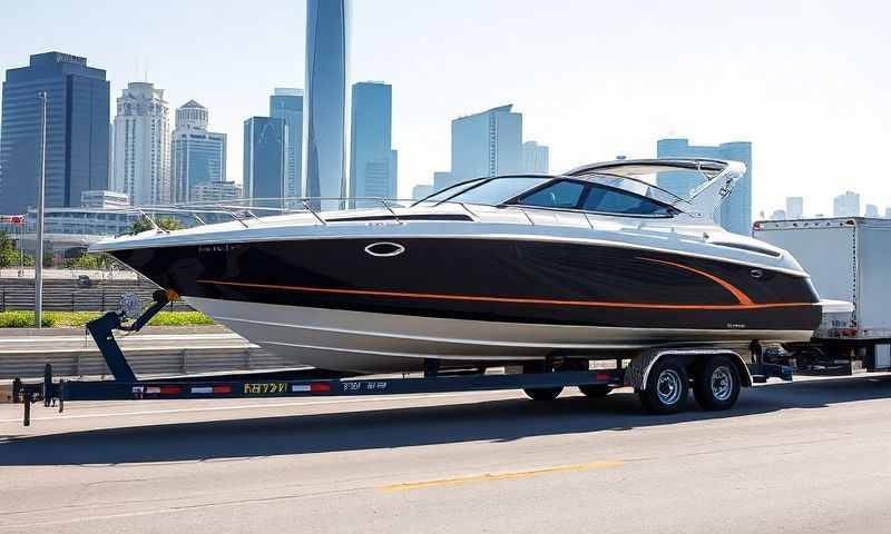 Marshalltown, Iowa boat transporter