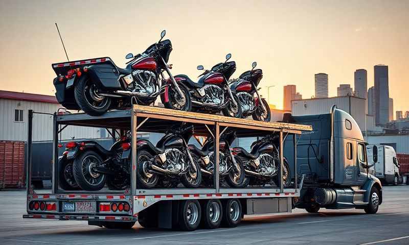 Marshalltown, Iowa motorcycle shipping transporter