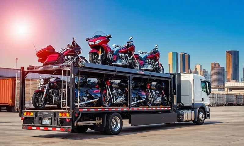 Mason City, Iowa motorcycle shipping transporter