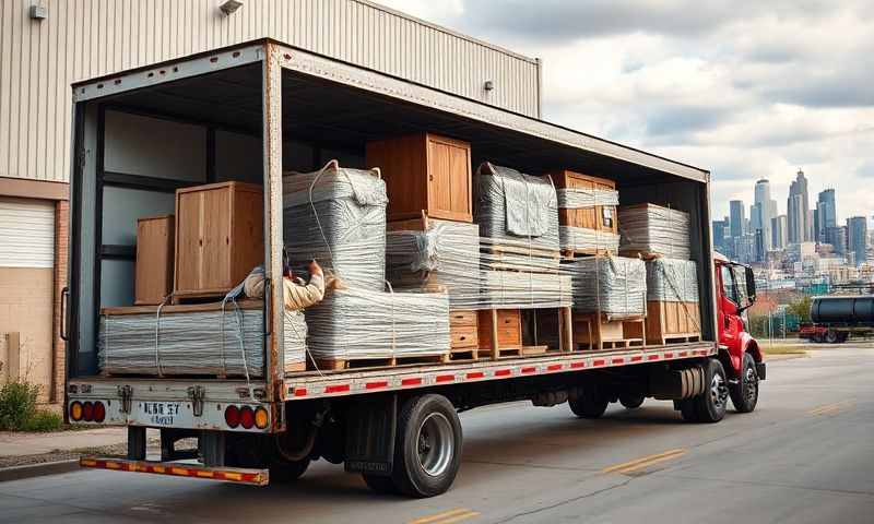 Muscatine, Iowa furniture shipping transporter