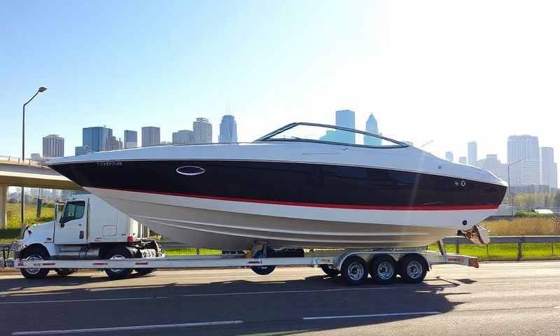 Newton, Iowa boat transporter