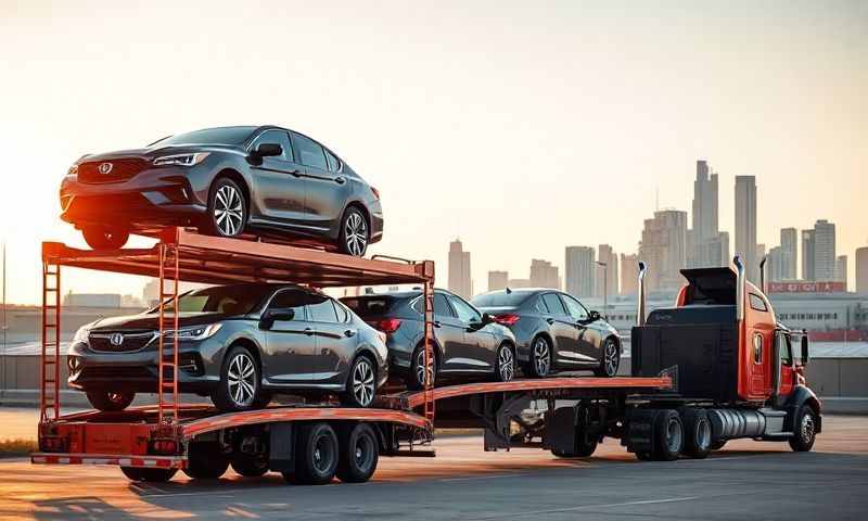 Newton, Iowa car shipping transporter