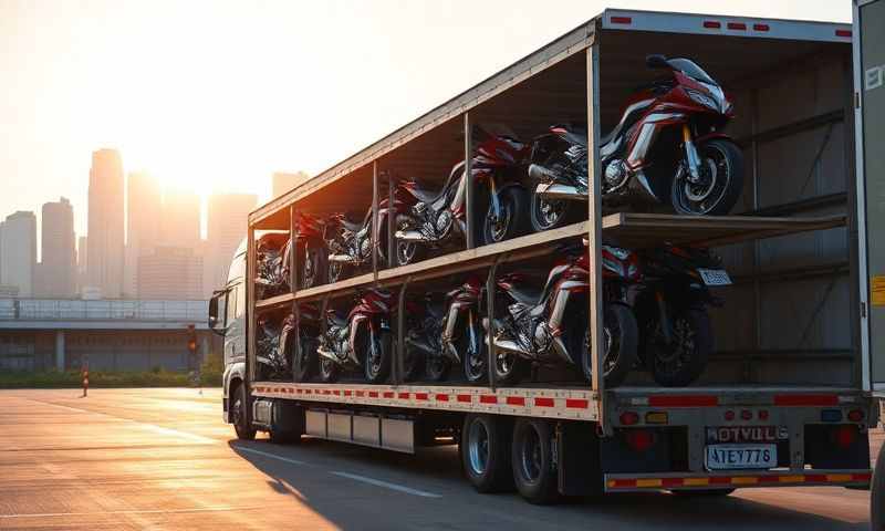 Motorcycle Shipping in North Liberty, Iowa