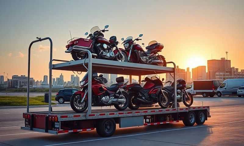 Ottumwa, Iowa motorcycle shipping transporter